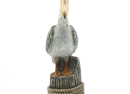 Lukitas Standing Pelican Statue and Sculpture Coastal Decor, Resin 14''