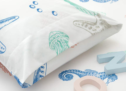 JSD Coastal Beach Theme Kids Twin Sheet Set 3 Piece Deep Pocket