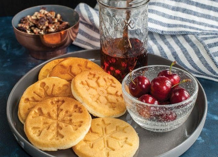 Nordic Ware Snowflake Pancake Pan Seven 3-Inch Cavities