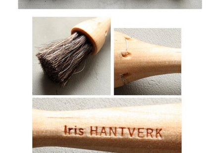 Iris Hantverk Birch Wood and Horsehair Mushroom Brush