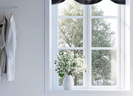 Forest Mountains Tie Up Window Valance Rod Pocket Curtain Sunset Sundown Scenery Window Treatment Thermal Insulated Adjustable Curtain Valance for Kitchen Living Room Bedroom Bathroom 54x18in 1 Panel