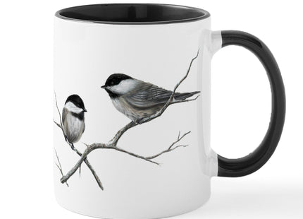 CafePress Chickadee Song Bird Mugs 11 oz (325 ml) Ceramic Coffee Mug