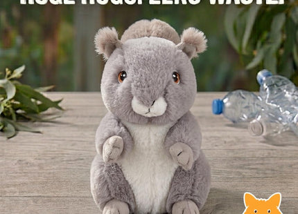 Deluxe Paws 100% Recycled Plush Eco Toys (Squirrel)