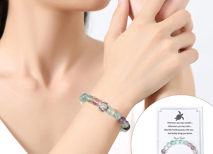 MAIBAOTA Sea Turtle Gifts for Women Travel Turtle Bracelet Jewelry