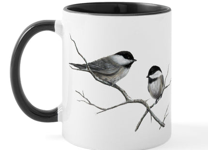 CafePress Chickadee Song Bird Mugs 11 oz (325 ml) Ceramic Coffee Mug