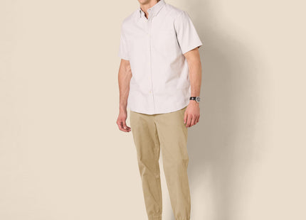 Amazon Essentials Men's Straight-Fit Jogger Pant, Khaki Brown, Large