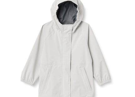 Amazon Essentials Girls' Waterproof Rain Jacket, White, X-Small
