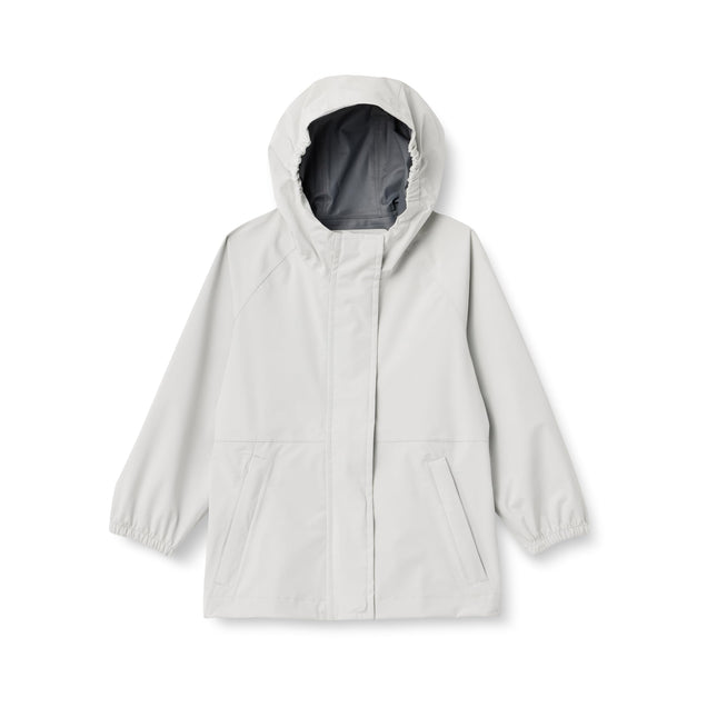 Amazon Essentials Girls' Waterproof Rain Jacket, White, X-Small
