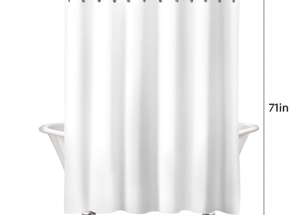 Sunlit Nautical Fabric Shower Curtain, Navy Blue Anchor with Gray Stripes Shower Curtains, Nautical Ocean Bathroom Decoration Curtains