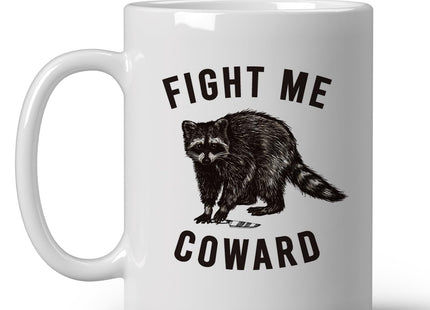 JKMBN Funny Novelty Raccoon Coffee Mug Gifts for Raccoon Lovers Women