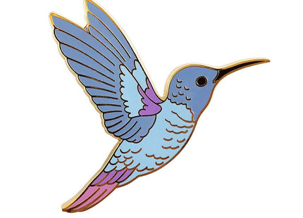 Pinsanity Hummingbird Enamel Lapel Pin