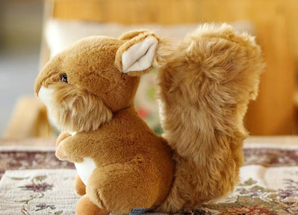 Pgsnhxj Cute Squirrel Stuffed Animal Plushie, 7.8'' Squirrel Plush Toy Christmas Birthday Gifts for Kids