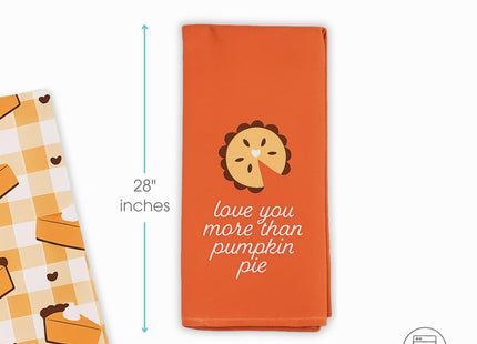 Pearhead Pumpkin Pie Dish Towels