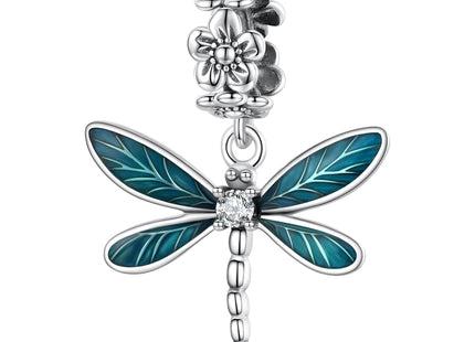 RUKYF 925 Sterling Silver Dragonfly Charms for Bracelets and Necklaces Best Jewelry Gifts for Dragonfly Lovers