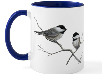 CafePress Chickadee Song Bird Mugs 11 oz (325 ml) Ceramic Coffee Mug