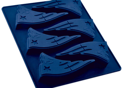 MasterPieces Game Day - FanPans NFL New England Patriots Silicone Muffin Pan - Dishwasher Safe