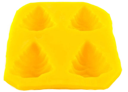 EDELAINE'S Pine Tree Christmas Silicone Molds, 4 Cav. Homemade Candy Making