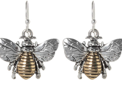 Artisan Owl - Bumblebee Dangling Earrings
