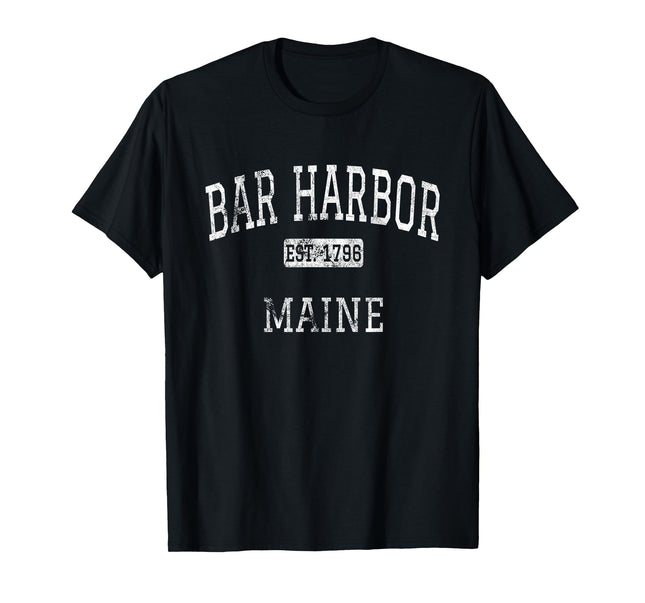 Bar Harbor Maine ME Vintage T-Shirt