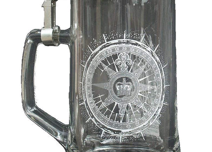 Glass Nautical Stein