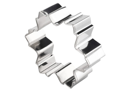 Snowflake Set - 9 Piece Stainless Steel Snowflake Cookie Cutters & 3D Christmas Tree for Christmas Holiday Winter Baking