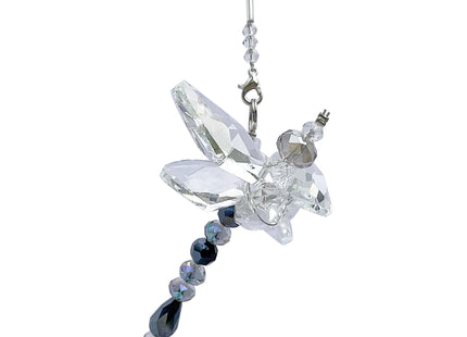 Crystal Dragonfly Suncatcher – Prism Rainbow Maker for Car, Garden, Home & Window Décor – Dragonfly Charm Gift for Mom or Grandma