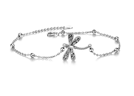 ONEFINITY Dragonfly Bracelet Sterling Silver Dragonfly Bracelet Dragonfly Jewelry for Women Gifts