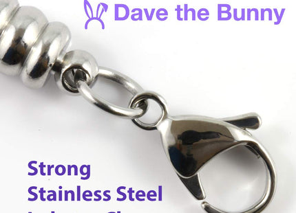 Dave The Bunny Lighthouse Friendship Nautical Snake Chain Charm Bracelet