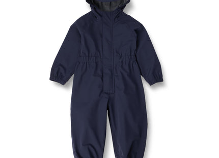 Amazon Essentials Unisex Kids' Waterproof Rain Suit, Navy, Small