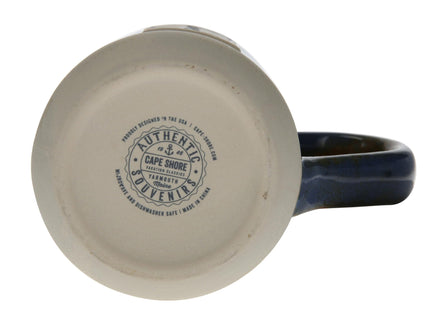 Cape Shore 16oz Hand-Crafted Stamped Potter's Mug, Multiple Styles Available (Lighthouse)