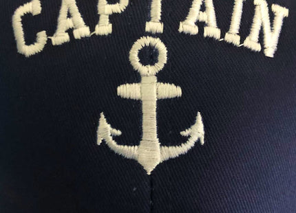 Embroidered Captain Hat First Mate Baseball Caps Matching Skipper Boating Hats Nautical Marine Sailor Navy Cap