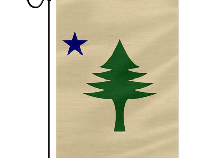 PTEROSAUR Maine State 1901-1909 Garden Flag, Original Maine Small Flag