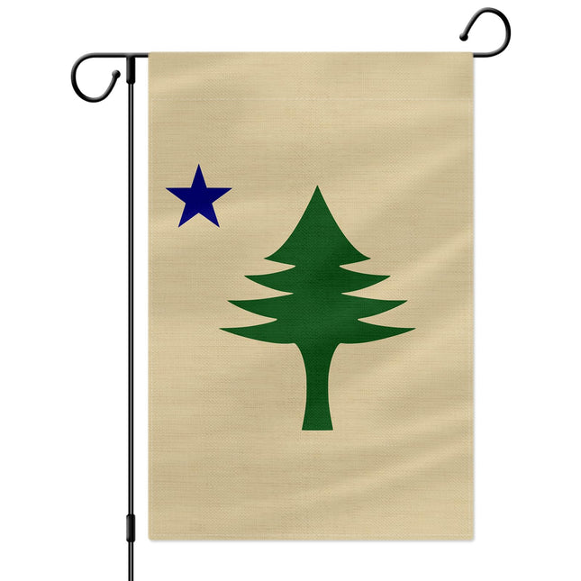 PTEROSAUR Maine State 1901-1909 Garden Flag, Original Maine Small Flag