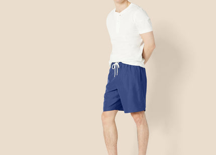 Amazon Essentials Men's Men's 9" Quick-Dry Lightweight Breathable Swim Trunk with Mesh Liner, Navy, Large
