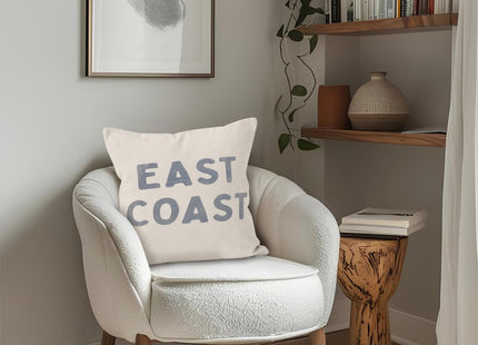 ETVISO Coastal Cowgirl Room Decor, Blue Coastal Western Pillow Cover 18x18, Preppy Beach Retro East Coast Decorative Throw Pillow Case for Girls Bedroom Home Drom Apartment