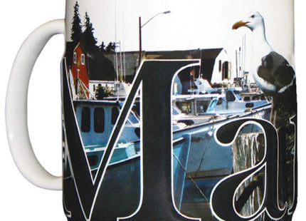 Americaware Maine 18oz. Color Relief Coffee Mug