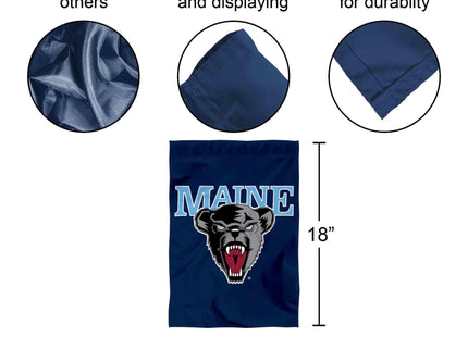Maine Black Bears Garden Flag