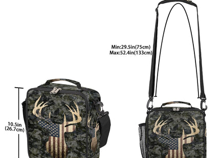 Pardick Deer Lunch Box for Kids Boys, School Reusable Insulated Lunch Bag