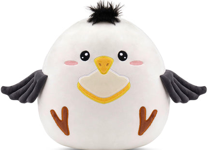 Houwsbaby 12'' Seagull Soft Plush Pillow Seagull Stuffed Animal Plush Toy for Kids Boys Girls