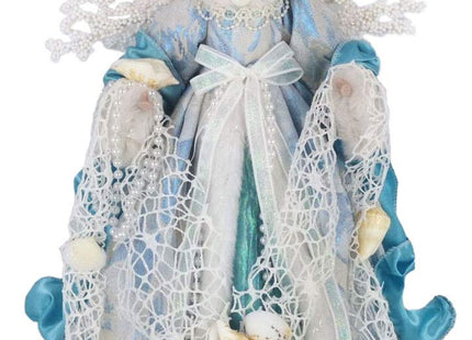 Windy Hill 14" Coastal Charm Aquamarine Angel 148510