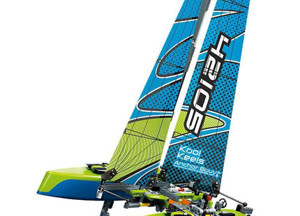 LEGO Technic Catamaran 42105 Model Sailboat Building Kit (404 Pieces)