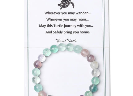MAIBAOTA Sea Turtle Gifts for Women Travel Turtle Bracelet Jewelry