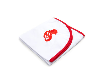 Nantucket Seafood Cotton Lobster Bibs, Set of 2 Adult Crab Bibs, 14" x 21"