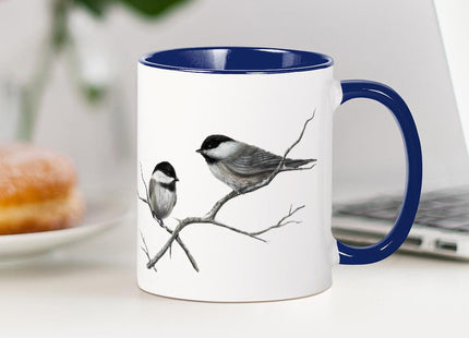CafePress Chickadee Song Bird Mugs 11 oz (325 ml) Ceramic Coffee Mug