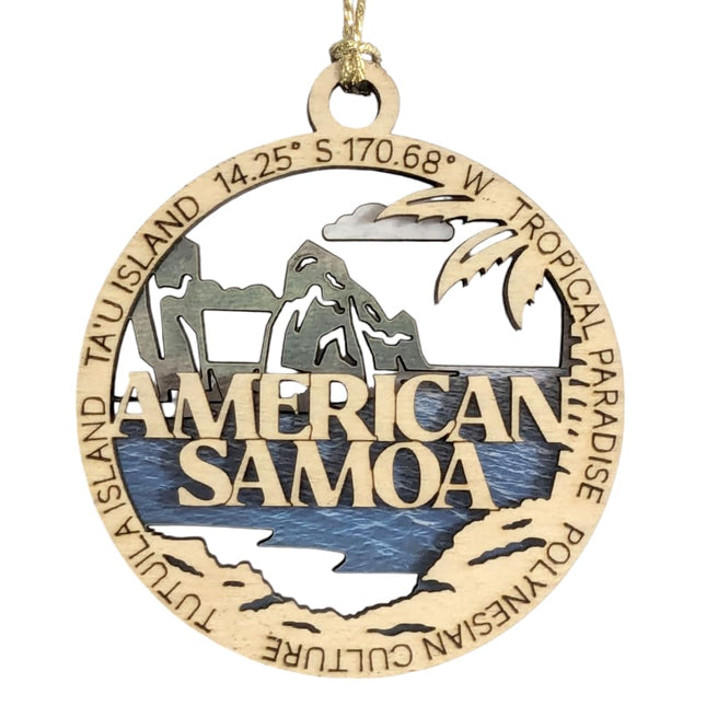 Personalized 3" Acadia National Park Ornament/Car Charm – USA Made