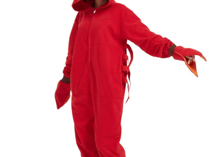 AnmHIwcte Lobster Costume Onesie Adult Halloween Jumpsuit Womens
