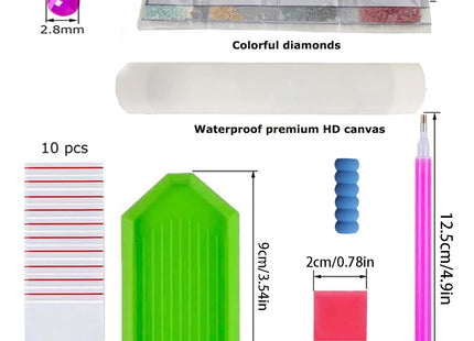 Wave Diamond Art Kit for Adult Beach and Lighthouse Diamond Painting Kit | 5D Round Drill Diamond Painting for Beginners DIY Rhinestone 5D Diamond dots (Gemstone Craft) Home Wall Decor Gift 12x12 inch
