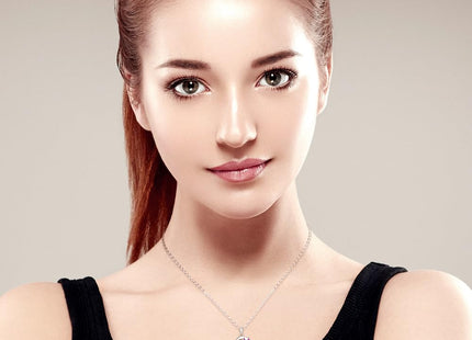 Hummingbird Necklace for Women Pendant Heart Hummingbird Necklace Jewelry