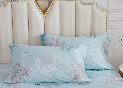 Brandream Luxury Bed Sheets Cotton Set Nautical Coastal Beach Bedding Sheet Set