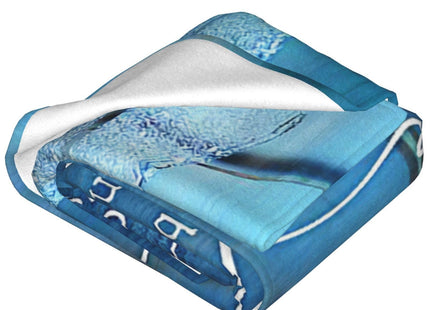 Blue Dragonfly Blanket Dragonfly Decor Throw Blanket Gifts for Girls Boys Dragonfly Lover Couch Bedding Super Warm Soft Plush Lightweight Fleece Flannel Blanket for Kids Adults Men Women 60"X50"